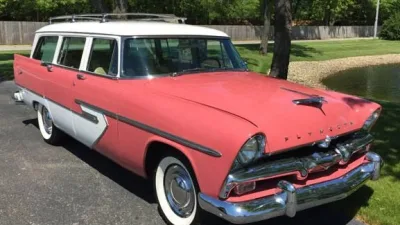 1956 Plymouth Belvedere Suburban Wagon