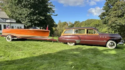 1949 Buick Super 8 Dynaflow Woody Wagon + 1948 Chris Craft