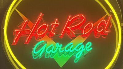 Hot Rod Garage Neon Sign